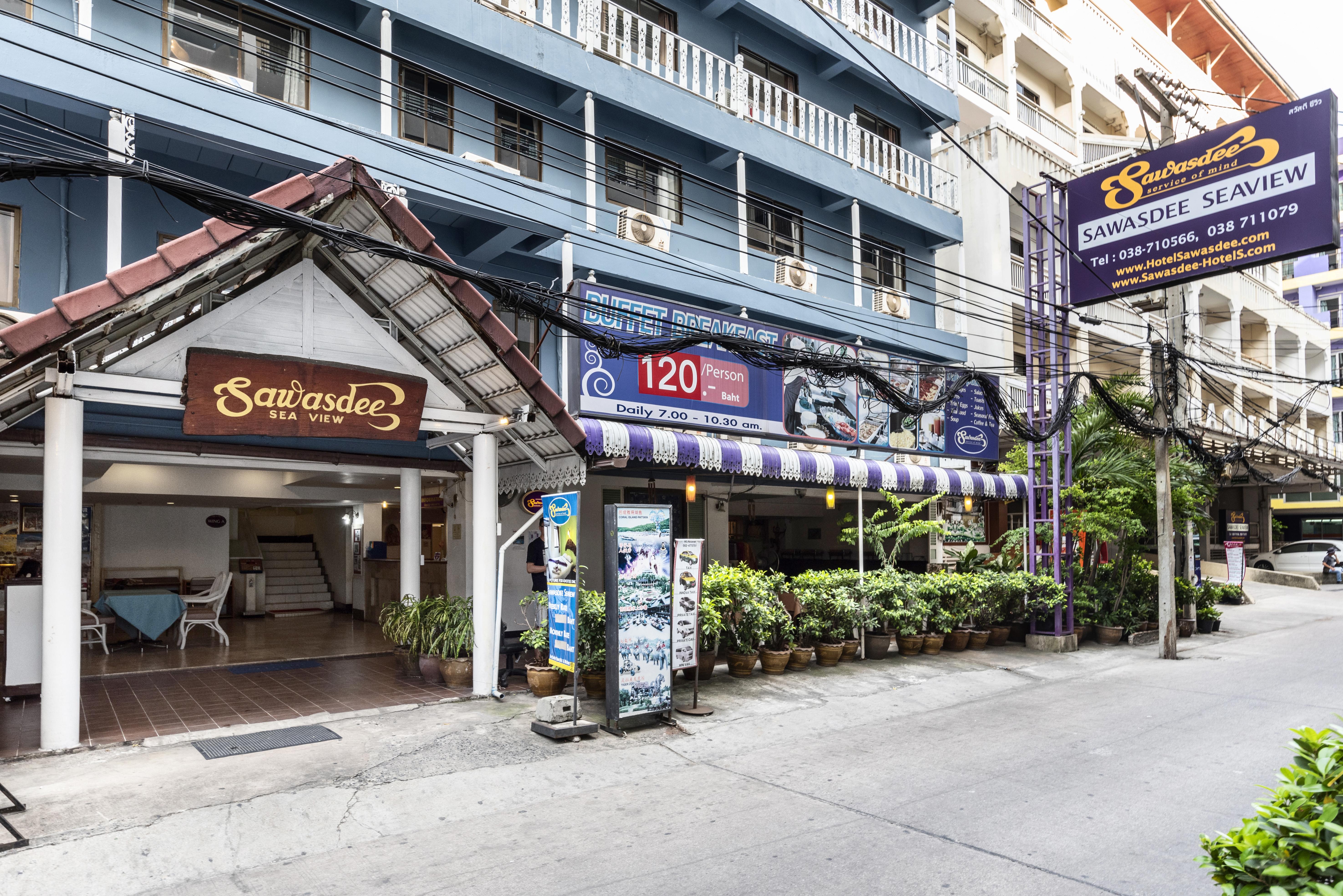 Sawasdee Sea View Hotel Pattaya Exterior foto